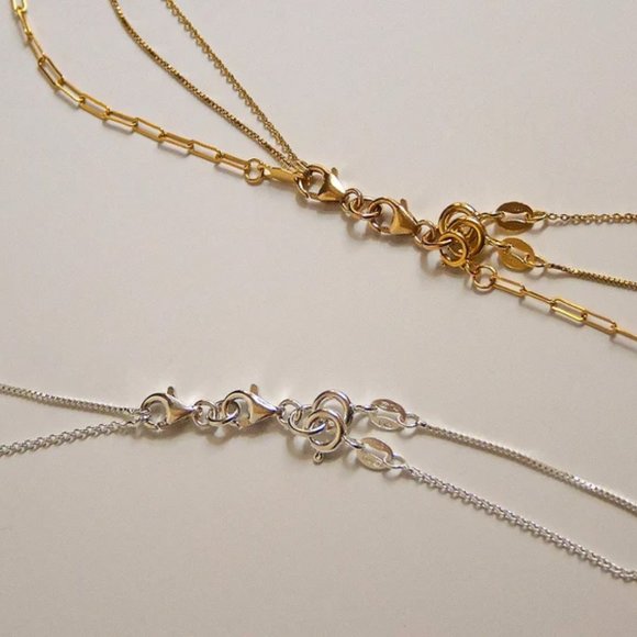 Layered Necklace Clasp, 14K Gold Filled Multistrand Separator Detangler - Picture 2 of 9